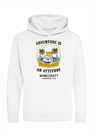 MINECRAFT STEVE BEACH ADVENTURE - Luvtröja - white