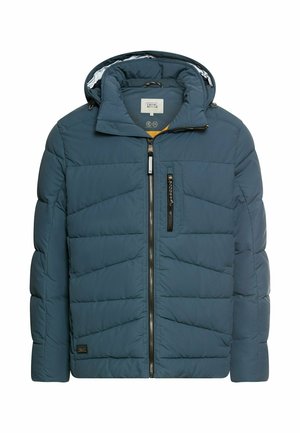 MIT ABNEHMBARER KAPUZE - Winter jacket - tinted blue