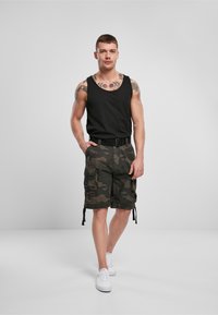 SAVAGE VINTAGE - Lühikesed püksid - darkcamo