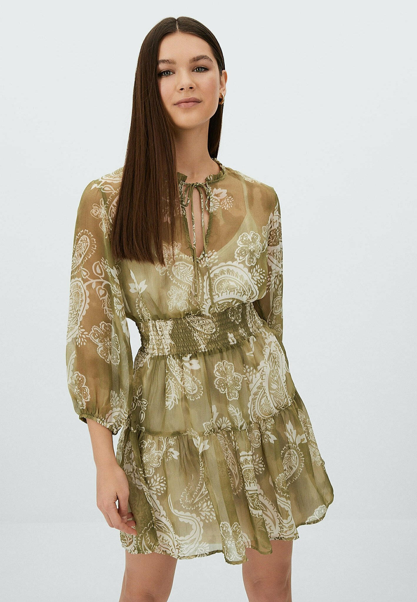 Stradivarius BOHO - Vestito estivo - dark green/verde scuro - Zalando.it