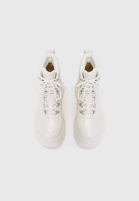 Gooey Koi Footwear White Boots Boots Koi Footwear Promo Code KOI X