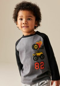 Next TRANSPORT 3 PACK - REGULAR FIT - Top s dlhým rukávom - black white red