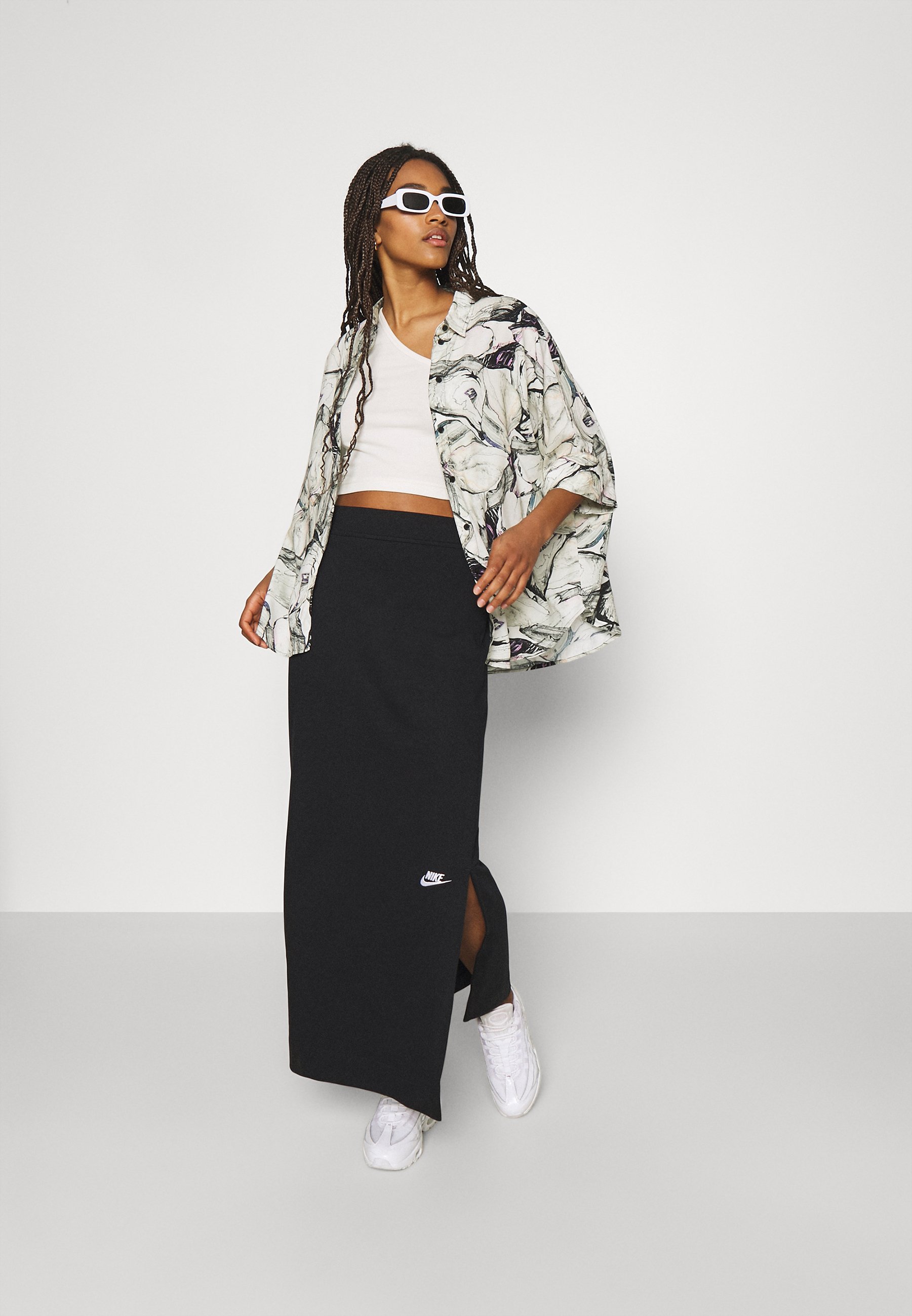 nike maxi skirt