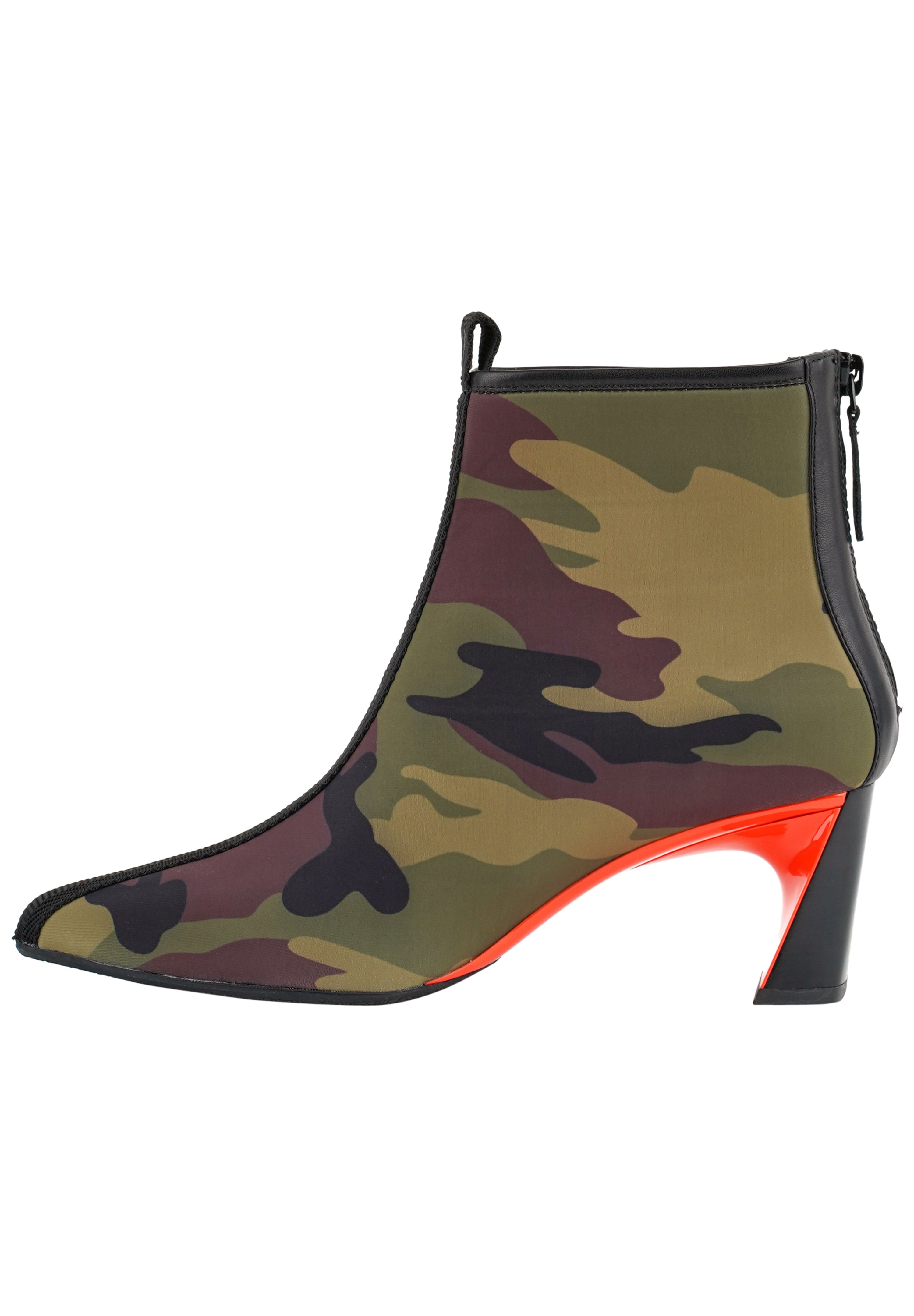 United Nude LUCID MOLTEN MID - Korte laarzen - camouflage/olijfgroen -  Zalando.nl