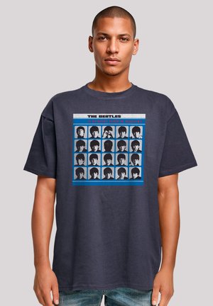 THE BEATLES RETRO - Print T-shirt - navy