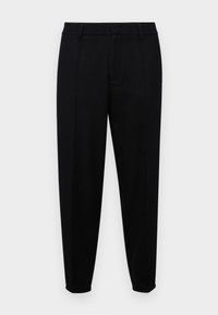 PANTALONI - Chinos tipa bikses - black