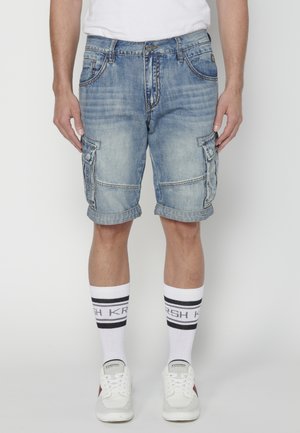 Koroshi Jeans Shorts - azul