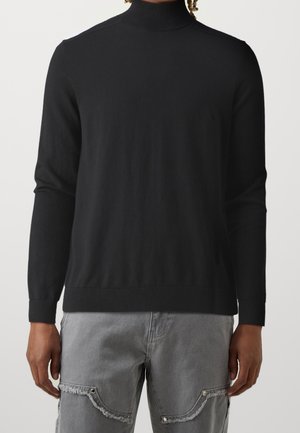 Strickpullover - black