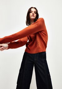adL LONG SLEEVE  - Strickpullover - orange