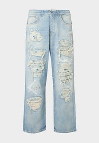 PANT UNISEX - Baggy Jeans - denim blu/blue denim