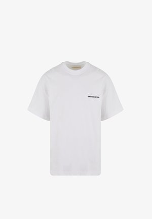 Another Cotton Lab IT ALL STARTS WITH A DREAM OVERSIZE UNISEX - Triko s potiskem - white