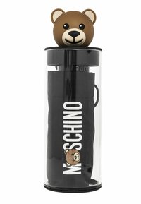 Ombrello Donna MOSCHINO Hibiscus Nero – Design Moderno, Materiale Sintetico, Chic E Pratico