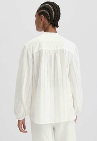 hessnatur Bluse - naturweiss