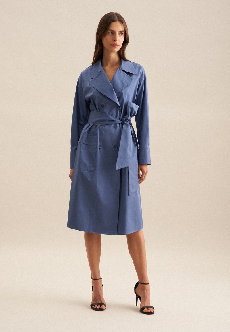 Seidensticker Robe chemise - blue
