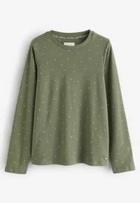 Next HEAVYWEIGHT TALL - REGULAR FIT SET - Yöasusetti - sage green spot