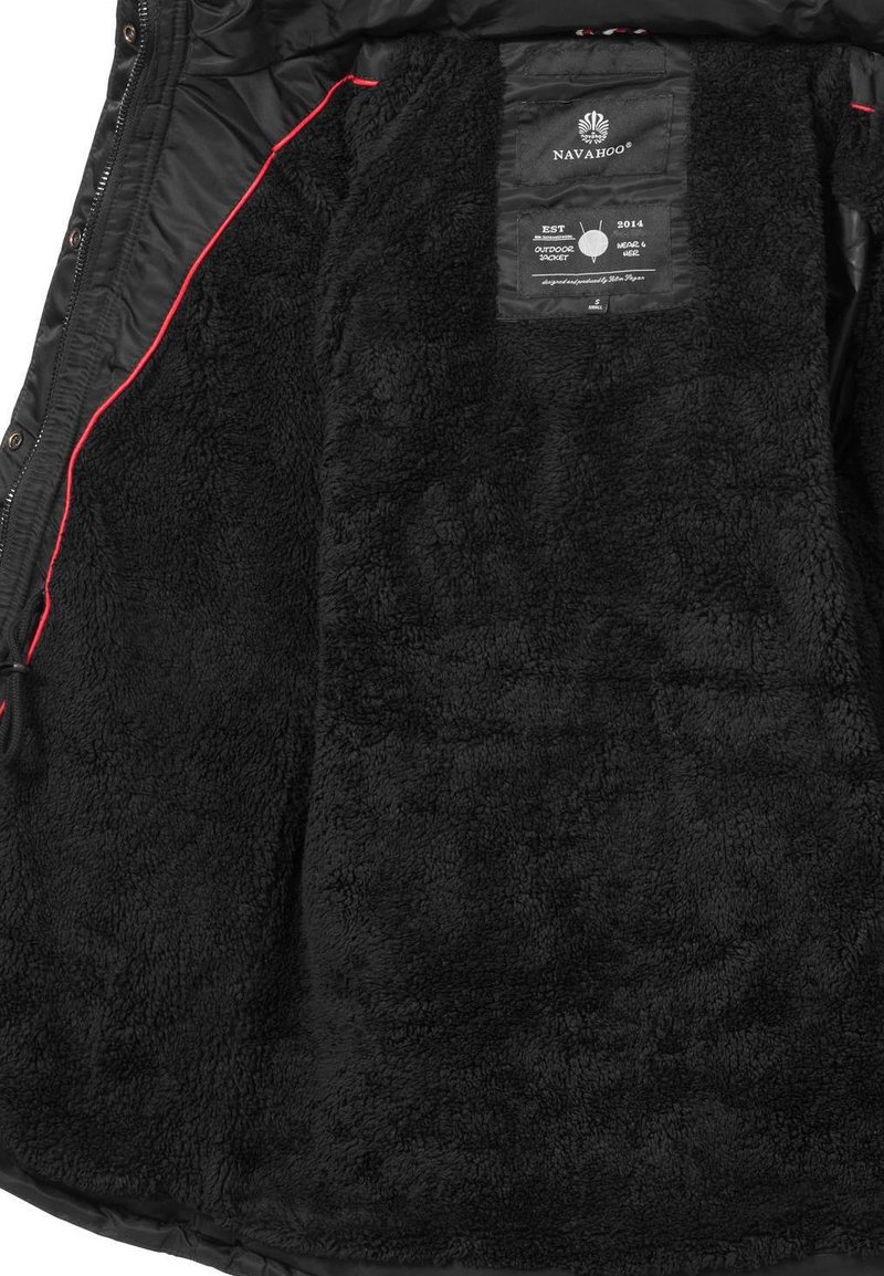 Damen Parkas | Navahoo SCHÄTZCHEN Wintermantel black/schwarz - NK70843 Damen Parkas | Navahoo SCHÄTZCHEN Wintermantel black/schwarz - NK70843