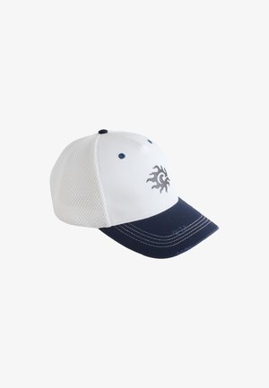 Next, EDIT EMBROIDERED TRUCKER CAP . - Gorra - white navy blue