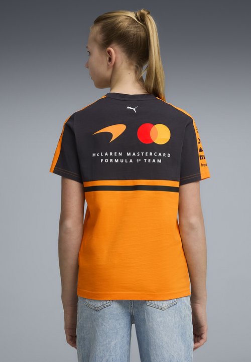 PUMA X MCLAREN RACING REPLICA T-SHIRT UNISEX - Print T-shirt - papaya — photo 3