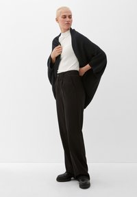 s.Oliver PONCHO - Poncho - schwarz