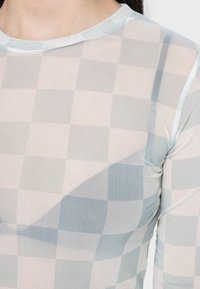 Kaotiko CHECK TULLE - Top dugih rukava - blue