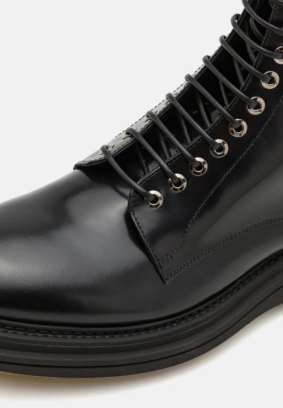 The Antipode BOOT - Stivaletti stringati - black
