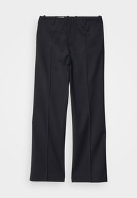 BOOTCUT TROUSERS - Stoffhose - black