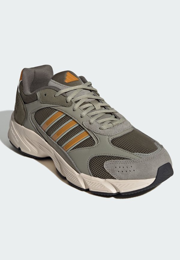 CRAZYCHAOS 2000 - Trainers - olive strata   focus orange   silver pebble2