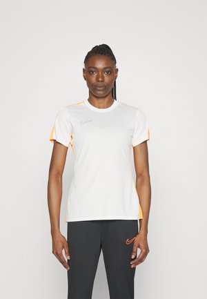 ACADEMY 23 - Sport T-shirt - sail/total orange/fuchsia glow