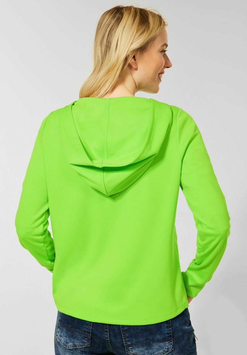 Damen Sweatshirts | Street One Kapuzenpullover grün - CZ85028 Damen Sweatshirts | Street One Kapuzenpullover grün - CZ85028