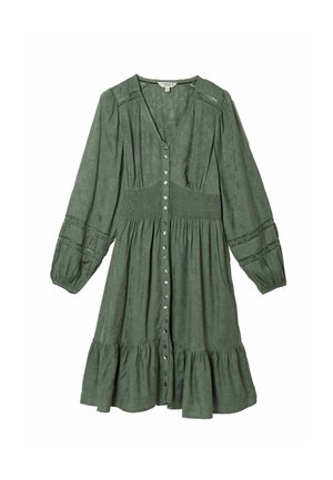 FatFace, PETITE FIT - JACQUARD MINI DRESS - Freizeitkleid - olive green