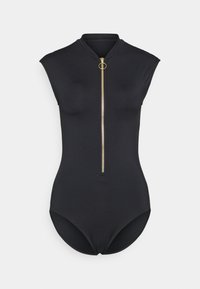 Seafolly - COLLECTIVE ZIP FRONT ONE PIECE - Badedrakt - black Miniatyrbilde 1