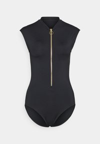SEAFOLLY COLLECTIVE ZIP FRONT ONE PIECE - Fürdőruha - black