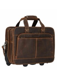 Greenburry VINTAGE 2 ROLLEN BUSINESS - Aktentasche - braun