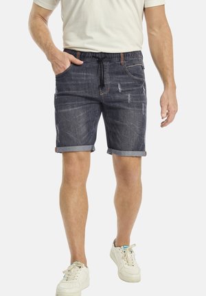 TIEFBUND LAMBRIT - Jeansshort - grau