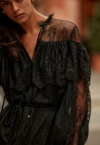Next REGULAR FIT MINI - Denné šaty - black