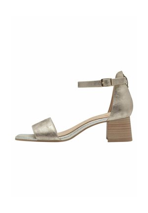 Tamaris Comfort - Ankle cuff sandals - cloudy gold