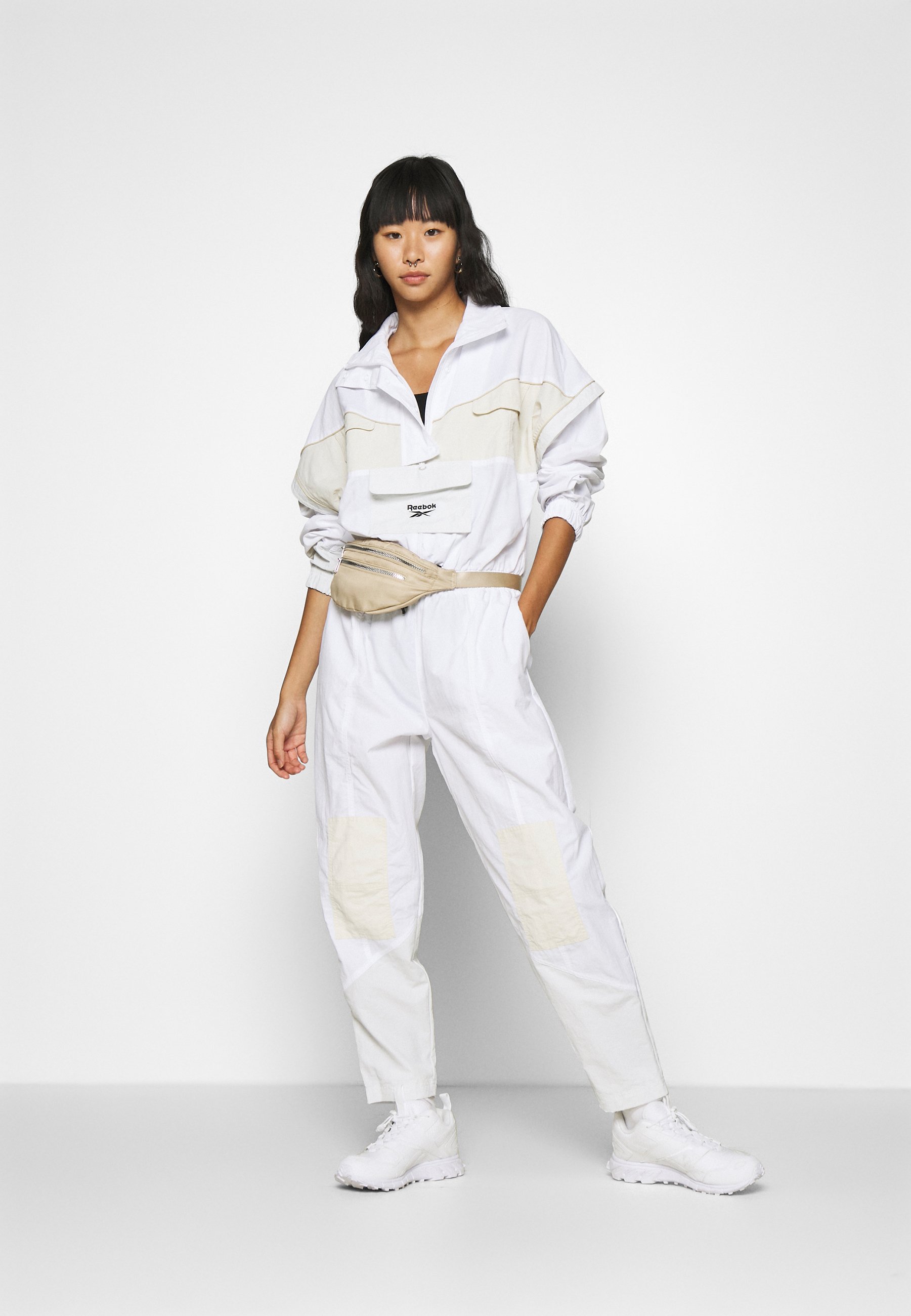 Reebok Classic BOILERSUIT - Jumpsuit - white - Zalando.co.uk