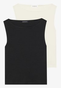 2 PACK - Top - black/egret