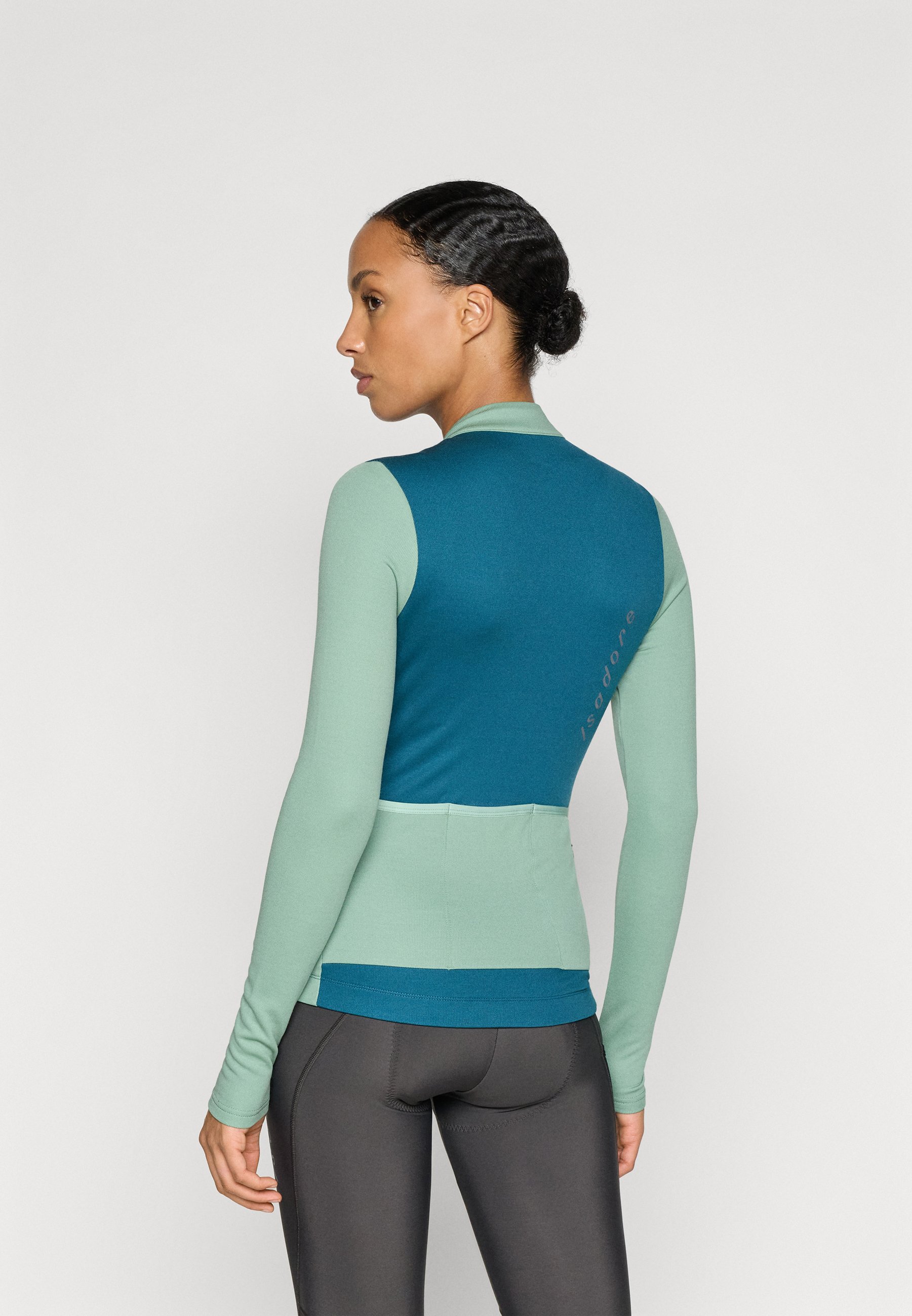 Isadore WOMENS PATCHWORK THERMAL LONG SLEEVE - Cycling Jersey