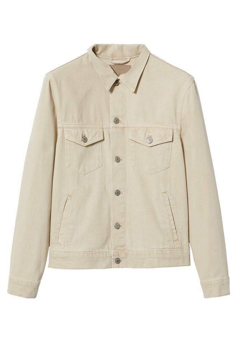 Mango Spijkerjas beige