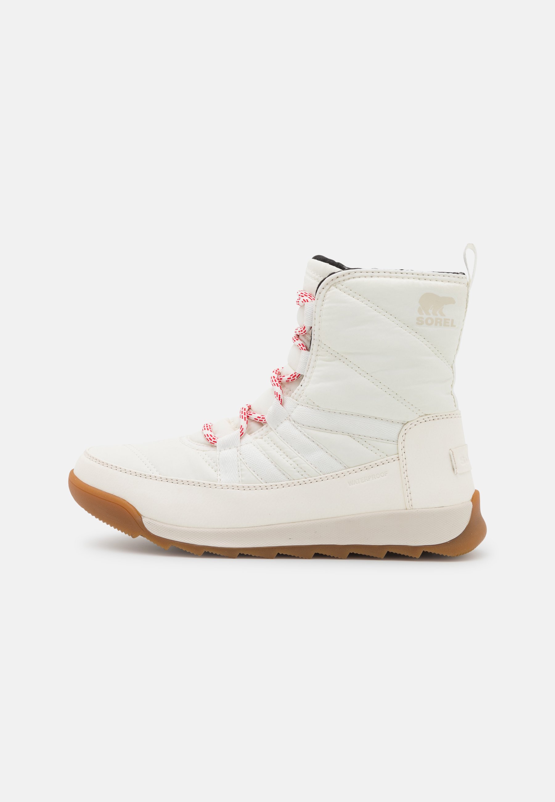 Sorel WHITNEY SHORT LACE - Stivali da neve - blanc/fawn/bianco - Zalando.it