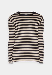 MIDI RIB TOBIAS TEE  - Camiseta de manga larga - seneca rock/black