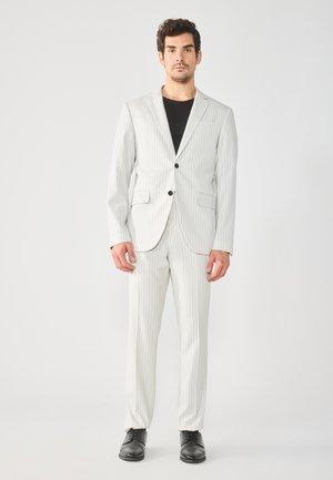 PINSTRIPE SUIT - Suit - off white