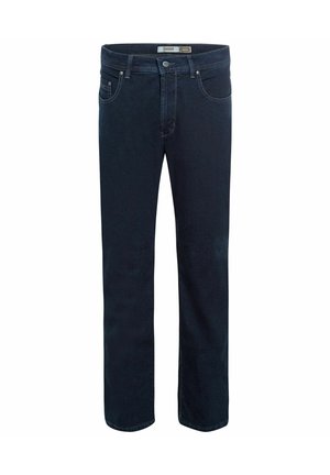 HERREN JEANS RANDO (PO 16801.6377) - Jeans Straight Leg - blue/black raw