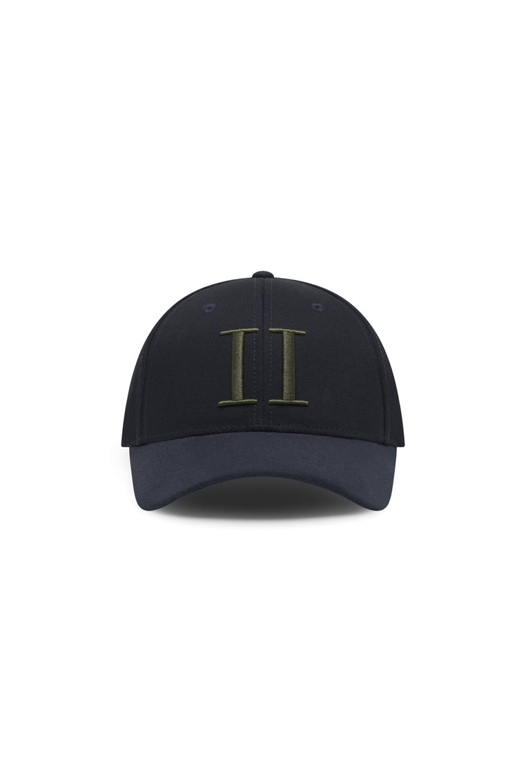 Les Deux - BASEBALL CAP UNISEX - Cap - dark navy/chive green, Enlarge