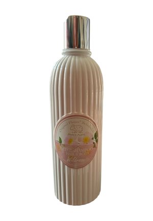 PFLEGESHAMPOO HAIR   BODY WILDROSE MIT SCHAFMILCH - Shampoo - weiß
