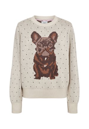 Nümph, NUSAMARA PULLOVER - Jersey de punto - gray morn