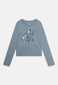 GAP VALUE GRAPHIC GIRLS - Long sleeved top - new england sky