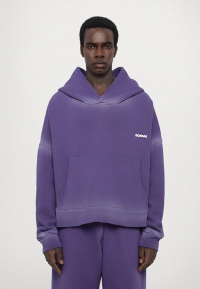 Bonsai OVERSIZE CROPPED HOODIE LOGO PRINTED GRAPHIC UNISEX - Hoodie - special dye