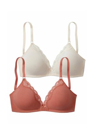 LASCANA, 2 PACK - Push-up BH - puder  terra